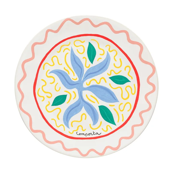 Summer Bliss dinerbord - Comporta, Ø24 cm - Costa Nova