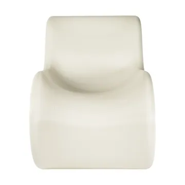 Éclair chair loungestoel - Cream - Crème Atelier