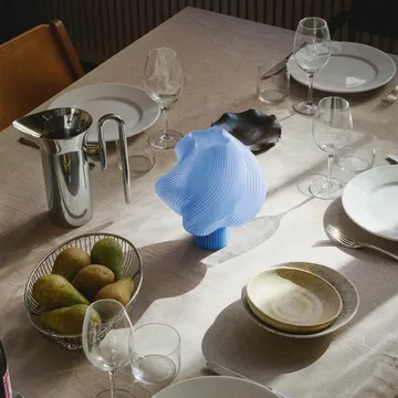 Soft Serve draagbare tafellamp - Blueberry sorbet, 23 cm - Crème Atelier