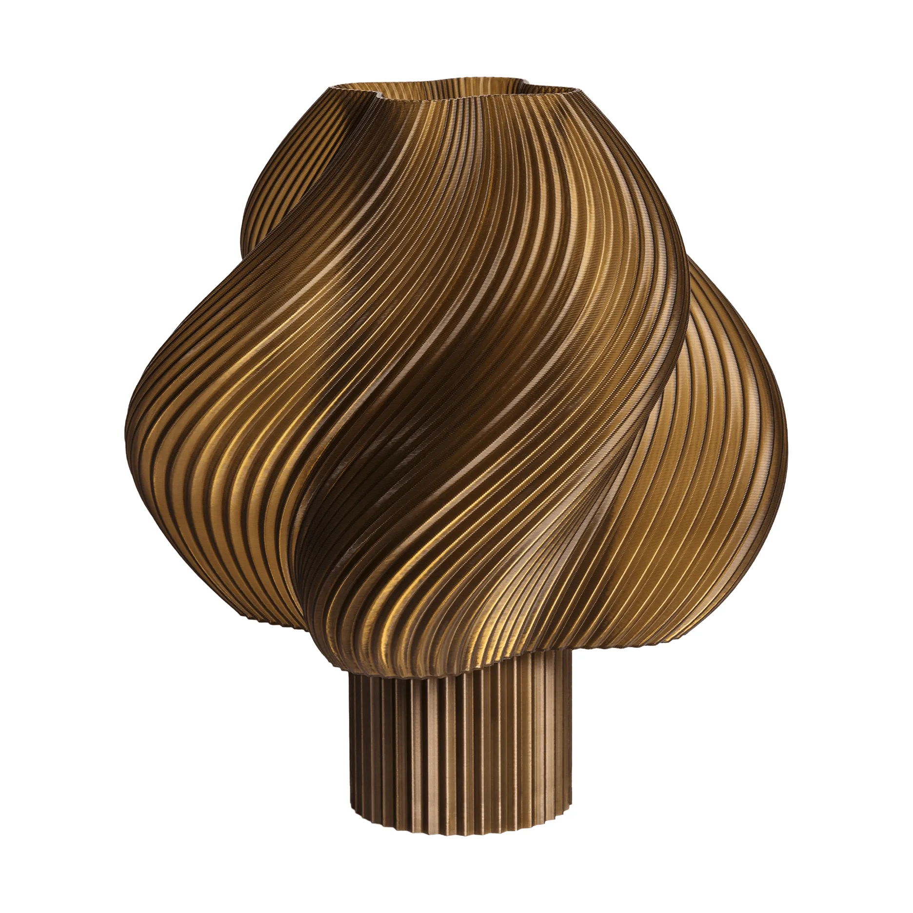 Soft Serve draagbare tafellamp, Caramel, 23 cm Crème Atelier
