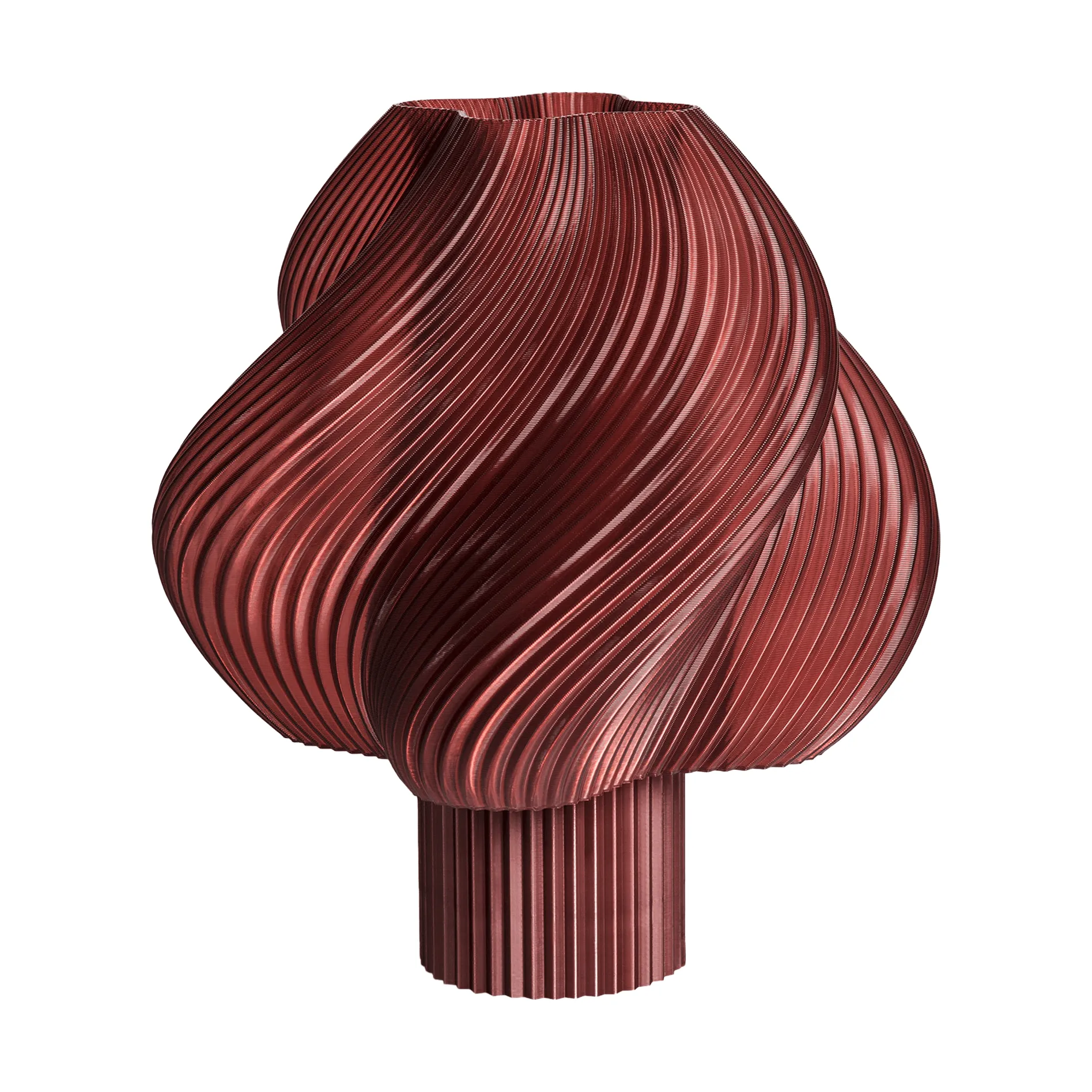 Soft Serve draagbare tafellamp, Cherry, 23 cm Crème Atelier