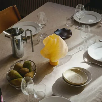 Soft Serve draagbare tafellamp - Limoncello sorbet, 23 cm - Crème Atelier