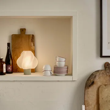 Soft Serve draagbare tafellamp - Matcha, 23 cm - Crème Atelier