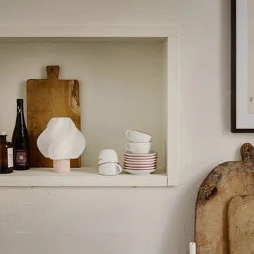 Soft Serve draagbare tafellamp - Wild strawberry, 23 cm - Crème Atelier