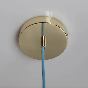 Soft Serve hanglamp - Blueberry sorbet-brass, 01, 20 cm - Crème Atelier