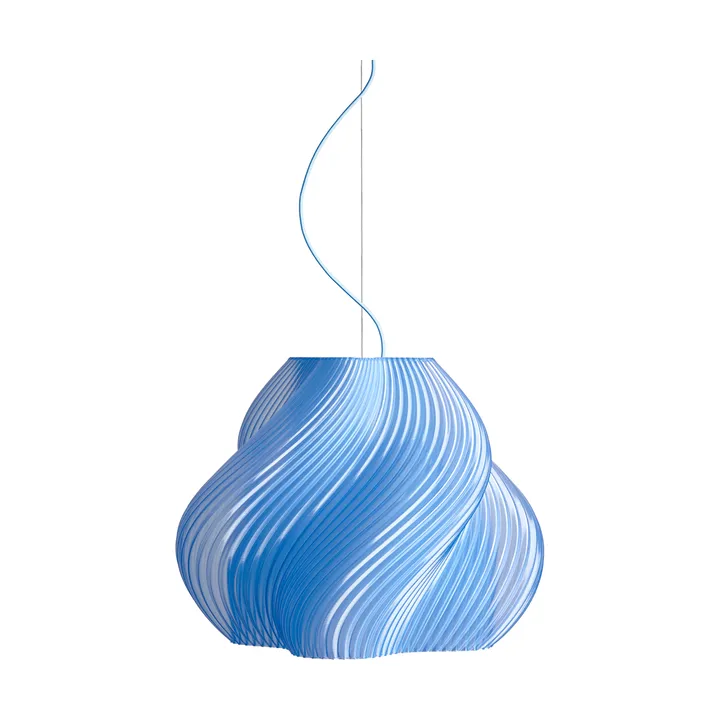 Soft Serve hanglamp - Blueberry sorbet-brass, Mega, 60 cm - Crème Atelier