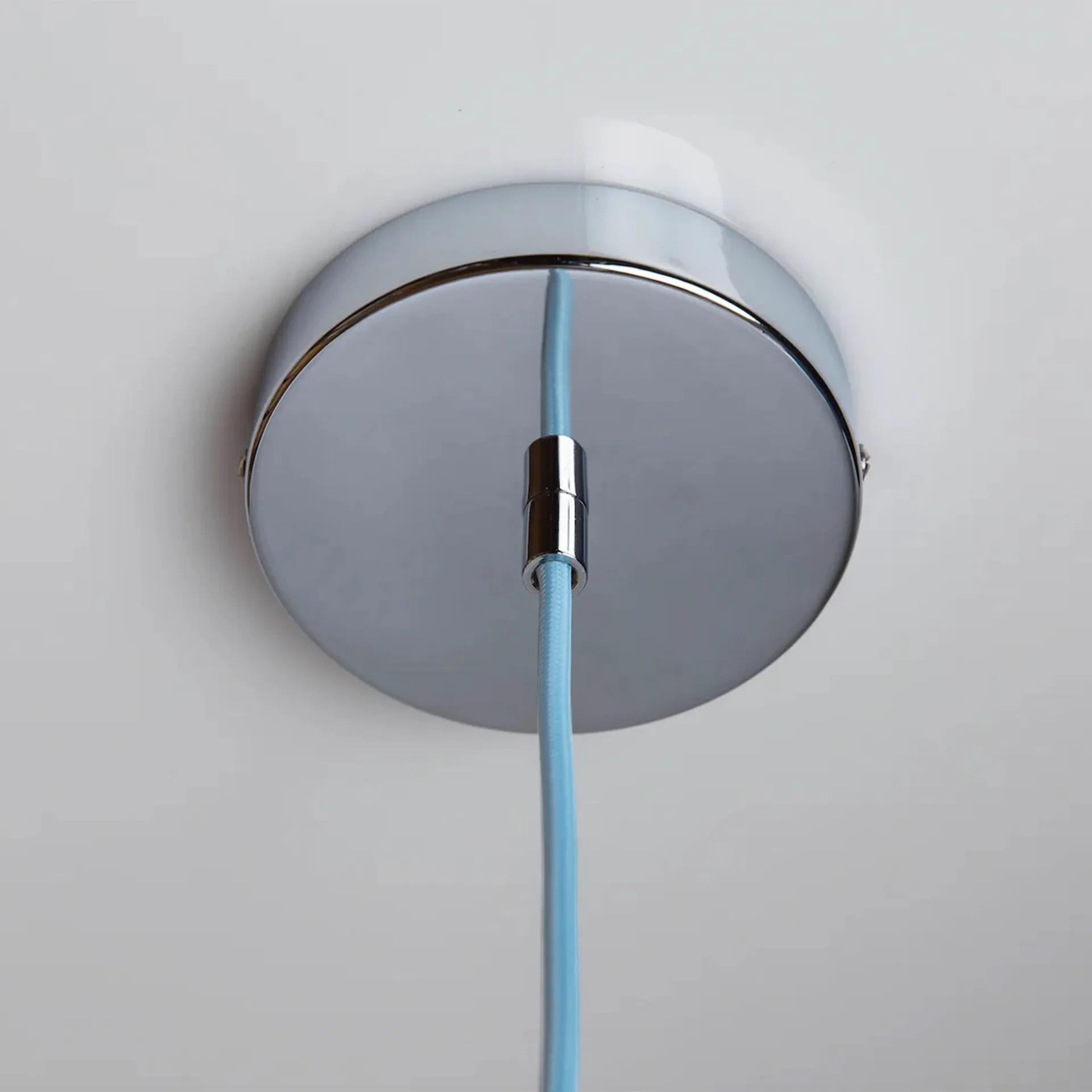 Soft Serve hanglamp, Blueberry sorbet-chrome, 02, 25 cm Crème Atelier