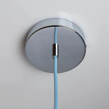 Soft Serve hanglamp - Blueberry sorbet-chrome, 02, 25 cm - Crème Atelier