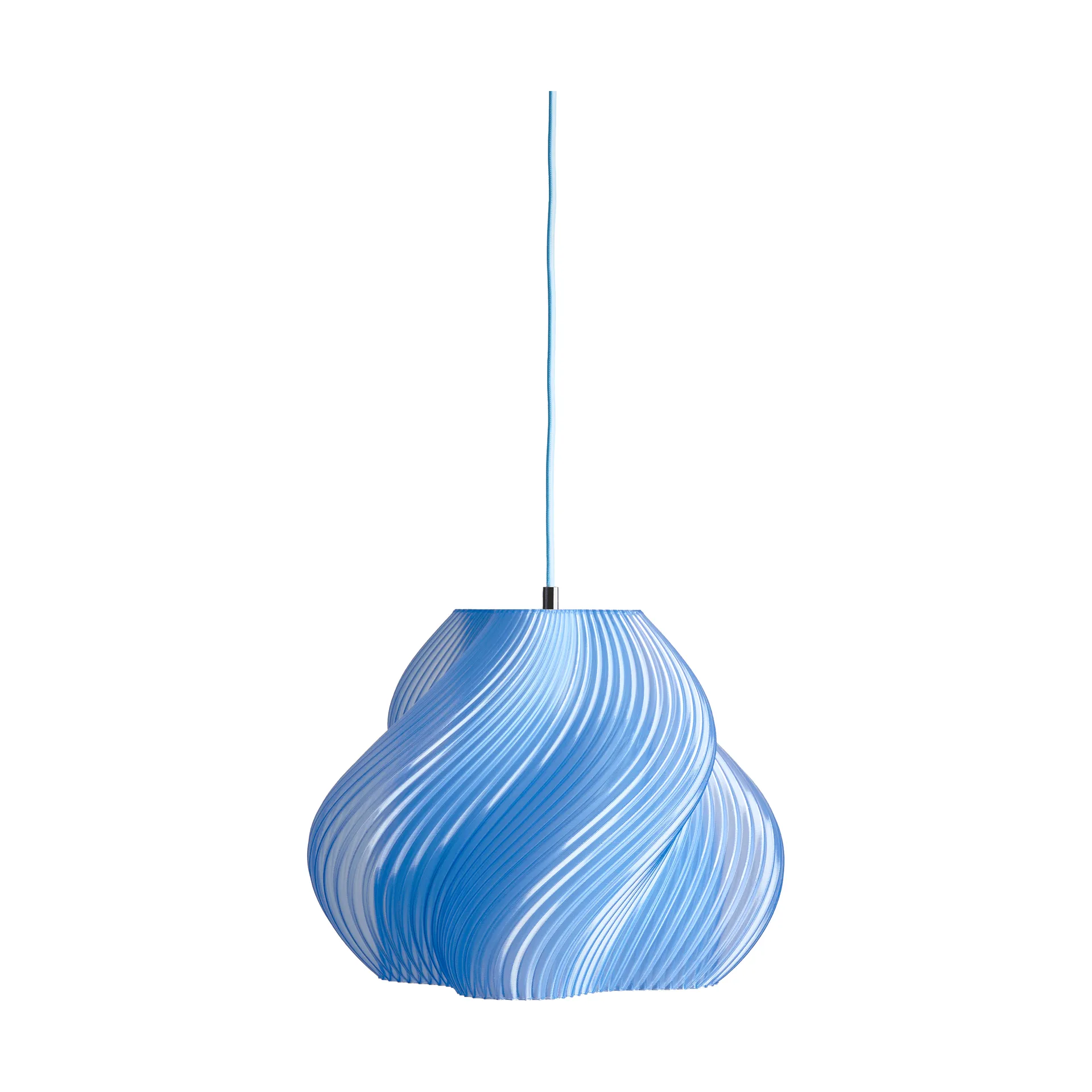 Soft Serve hanglamp, Blueberry sorbet-chrome, 03, 30 cm Crème Atelier