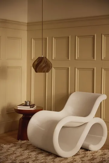 Soft Serve hanglamp - Caramel-chroom, 01, 20 cm - Crème Atelier