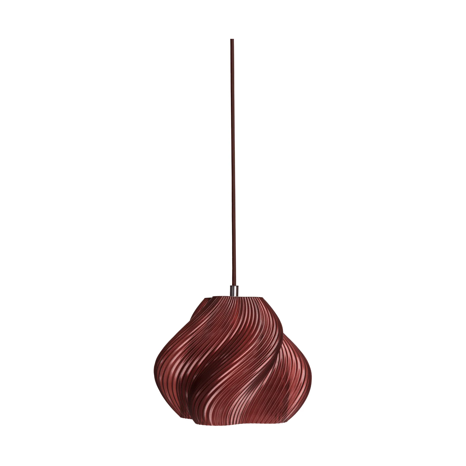 Soft Serve hanglamp, Cherry-chrome, 01, 20 cm Crème Atelier