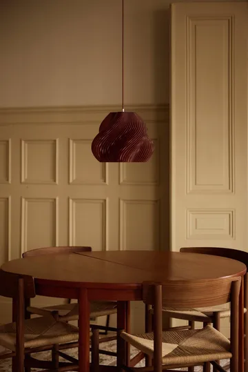 Soft Serve hanglamp - Cherry-chrome, 02, 25 cm - Crème Atelier