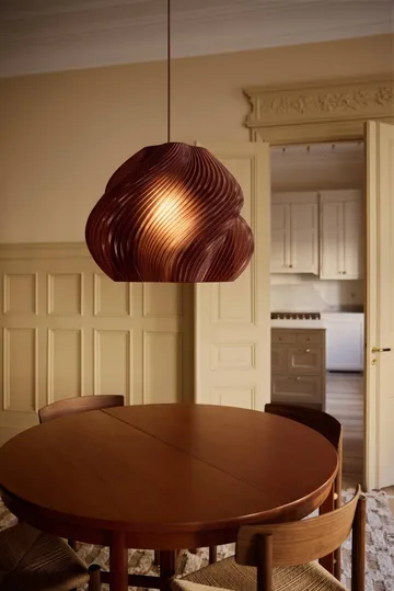 Soft Serve hanglamp - Cherry-chrome, Mega, 60 cm - Crème Atelier