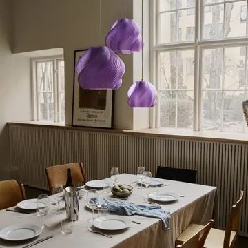 Soft Serve hanglamp - Lavender sorbet-brass, 03, 30 cm - Crème Atelier