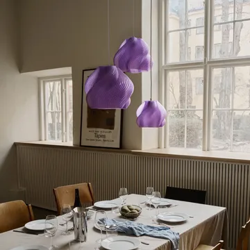 Soft Serve hanglamp - Lavender sorbet-chrome, 01, 20 cm - Crème Atelier