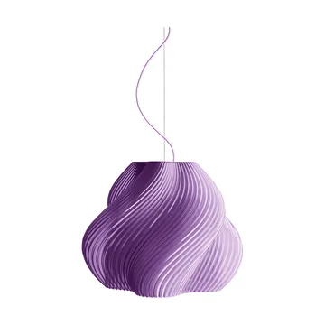 Soft Serve hanglamp - Lavender sorbet-chrome, Mega, 60 cm - Crème Atelier