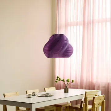 Soft Serve hanglamp - Lavender sorbet-chrome, Mega, 60 cm - Crème Atelier
