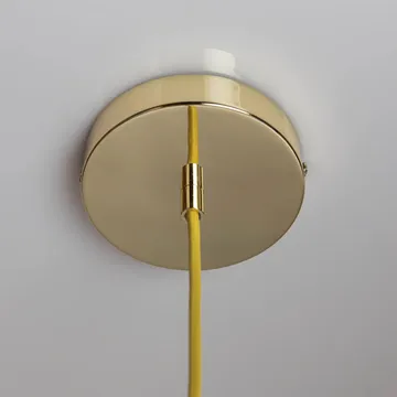 Soft Serve hanglamp - Limoncello sorbet-brass, 02, 25 cm - Crème Atelier