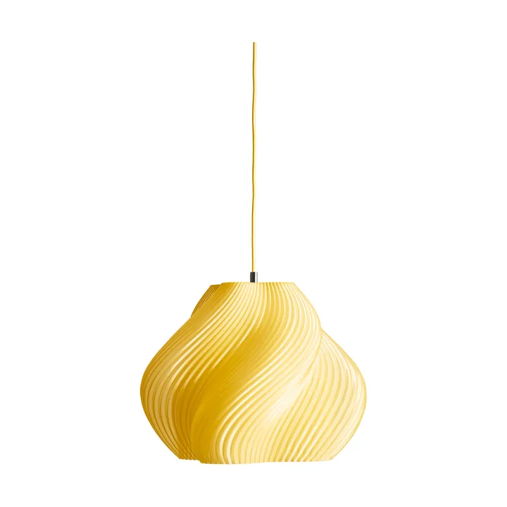 Soft Serve hanglamp - Limoncello sorbet-chrome, 03, 30 cm - Crème Atelier