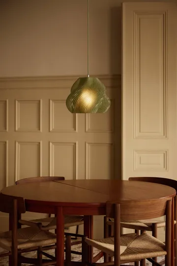 Soft Serve hanglamp - Olive-chroom, 02, 25 cm - Crème Atelier