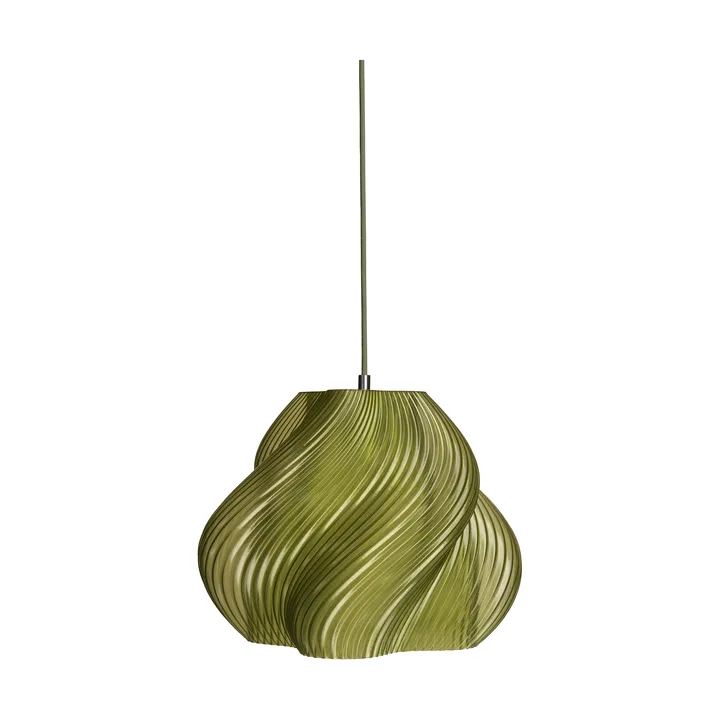 Soft Serve hanglamp - Olive-chroom, 03, 30 cm - Crème Atelier