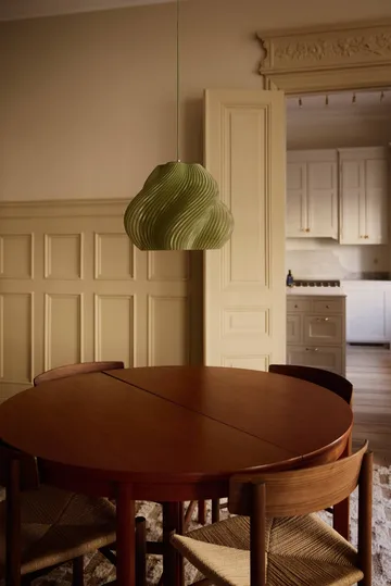 Soft Serve hanglamp - Olive-chroom, 03, 30 cm - Crème Atelier