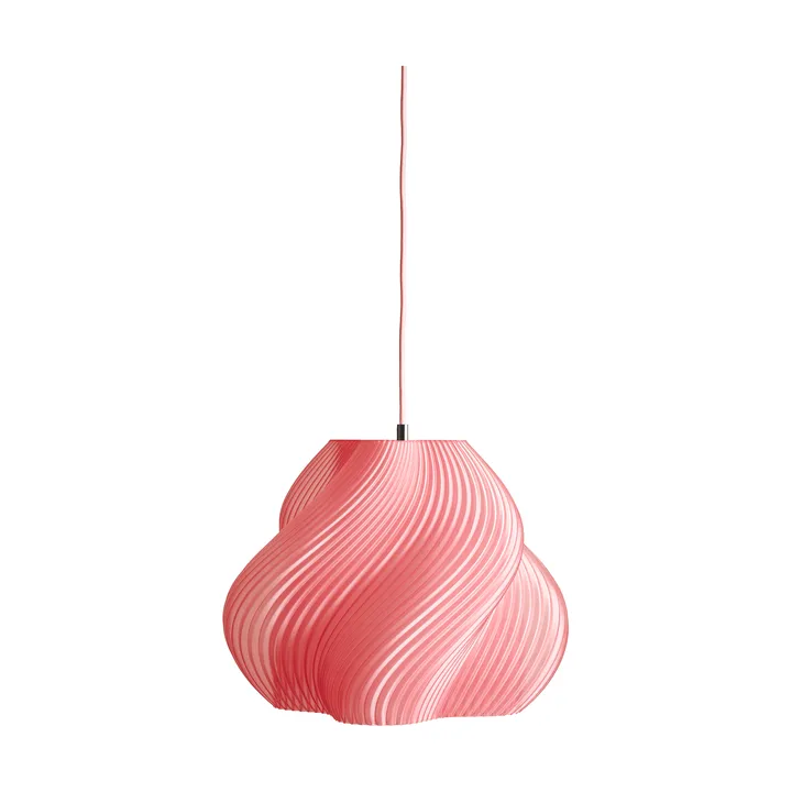 Soft Serve hanglamp - Peach sorbet-chrome, 03, 30 cm - Crème Atelier