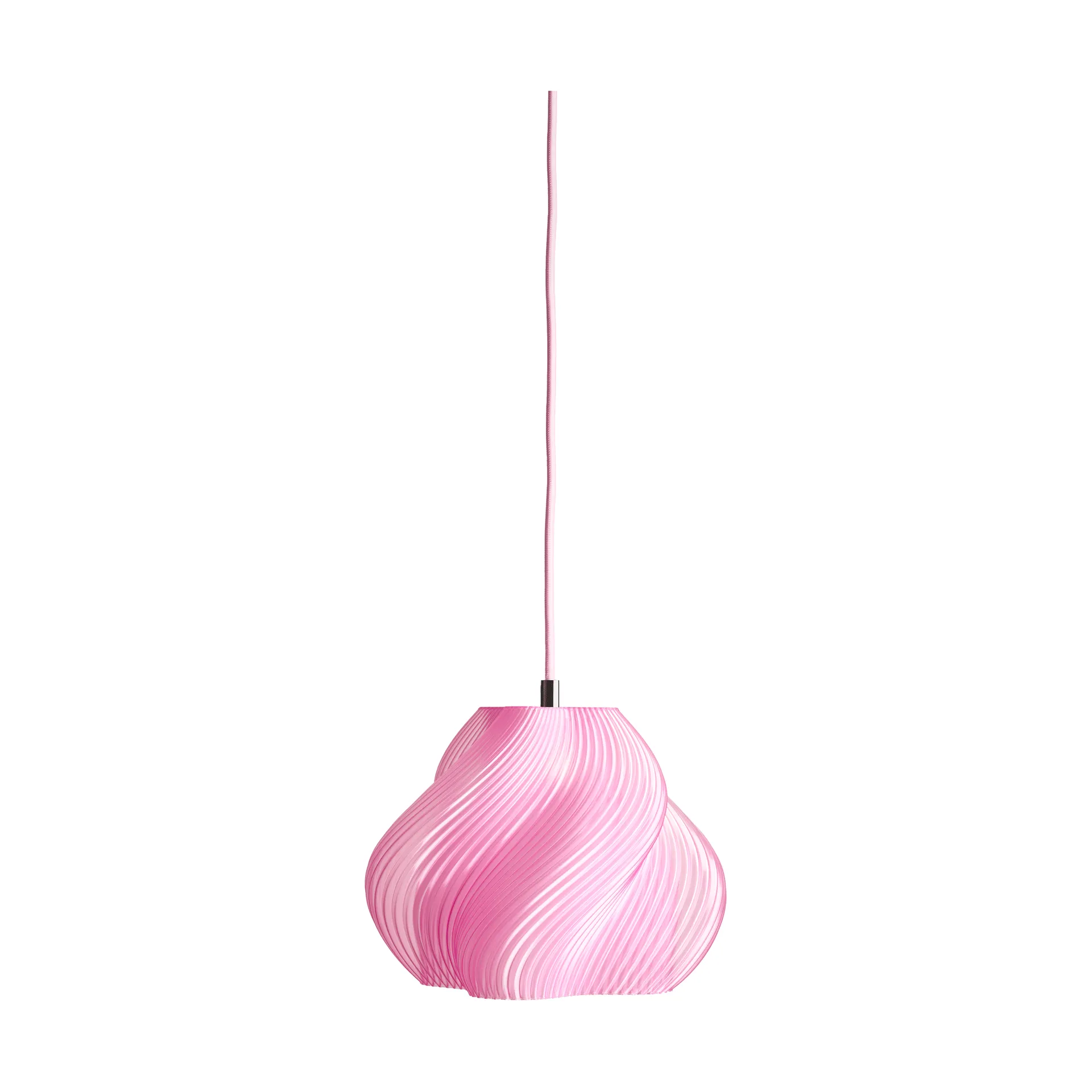 Soft Serve hanglamp, Rose sorbet-brass, 01, 20 cm Crème Atelier