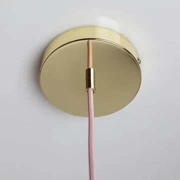 Soft Serve hanglamp - Rose sorbet-brass, 01, 20 cm - Crème Atelier