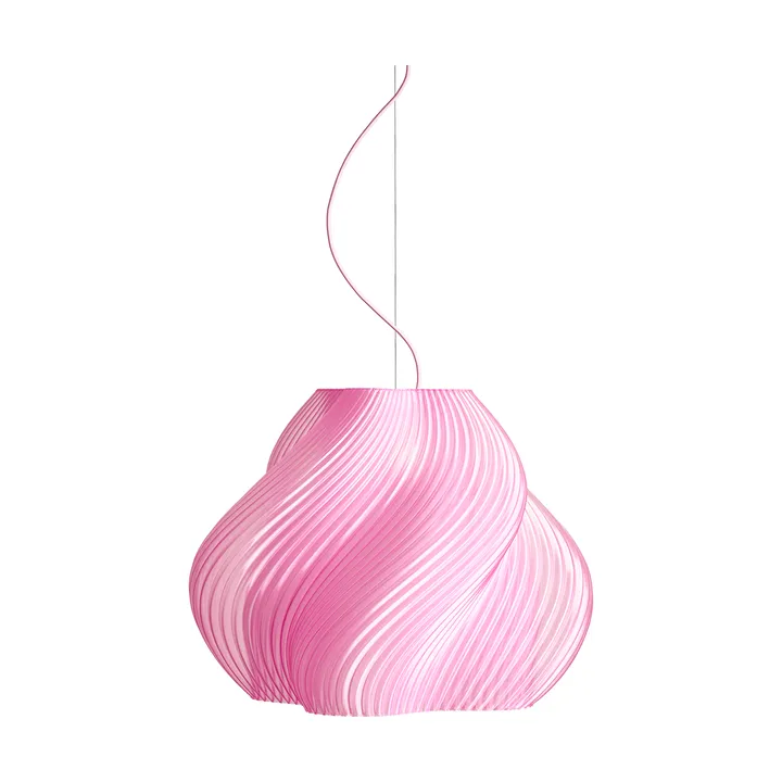 Soft Serve hanglamp - Rose sorbet-brass, Mega, 60 cm - Crème Atelier