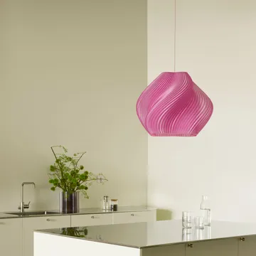 Soft Serve hanglamp - Rose sorbet-brass, Mega, 60 cm - Crème Atelier