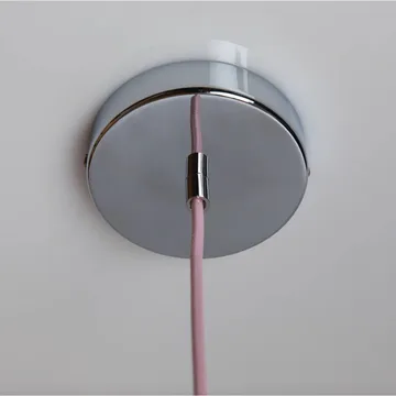 Soft Serve hanglamp - Rose sorbet-chrome, 02, 25 cm - Crème Atelier