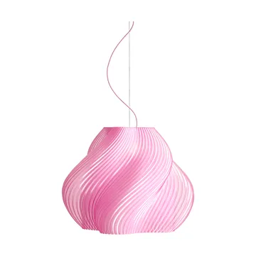 Soft Serve hanglamp - Rose sorbet-chrome, Mega, 60 cm - Crème Atelier