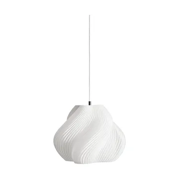 Soft Serve hanglamp - White-brass, 02, 25 cm - Crème Atelier
