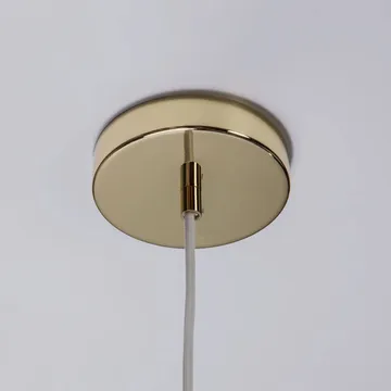 Soft Serve hanglamp - White-brass, 02, 25 cm - Crème Atelier