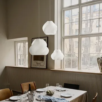 Soft Serve hanglamp - White-chrome, 01, 20 cm - Crème Atelier