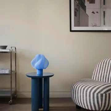 Soft Serve tafellamp - Blueberry sorbet, Regular, 26 cm - Crème Atelier