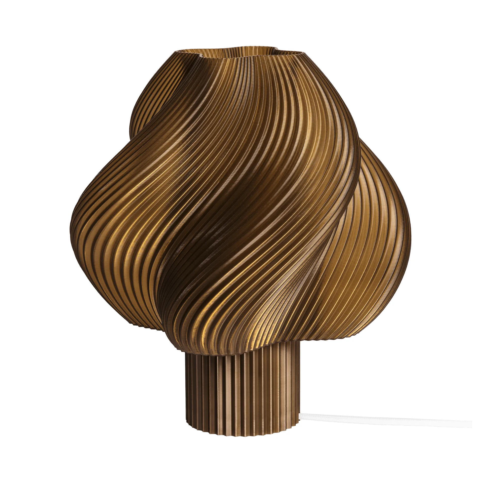 Soft Serve tafellamp, Caramel, Grande, 34 cm Crème Atelier
