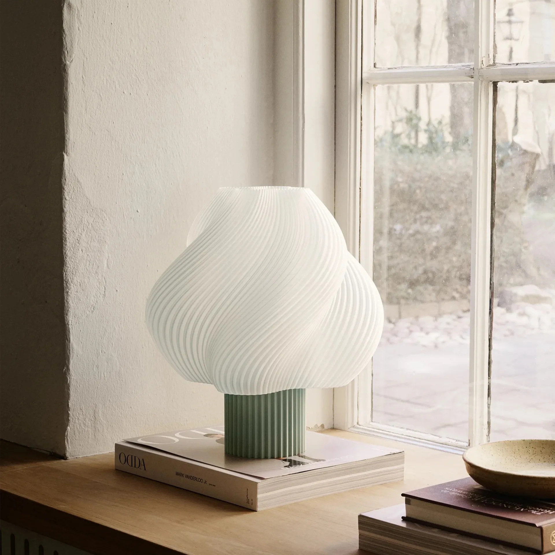 Soft Serve tafellamp, Matcha, Grande, 34 cm Crème Atelier