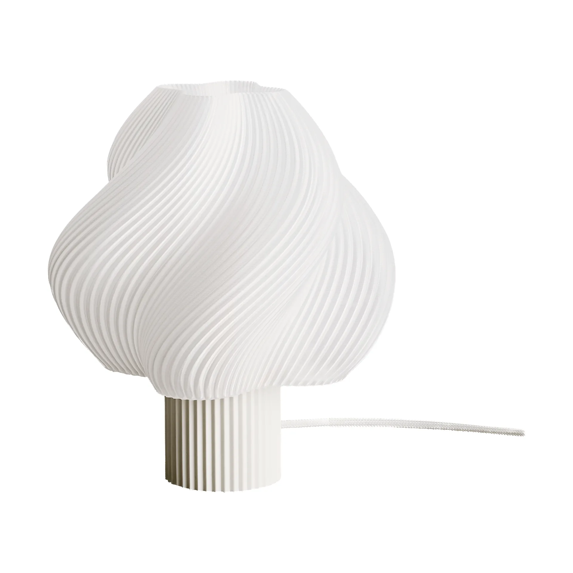 Soft Serve tafellamp, Vanilla bean, Regular, 26 cm Crème Atelier