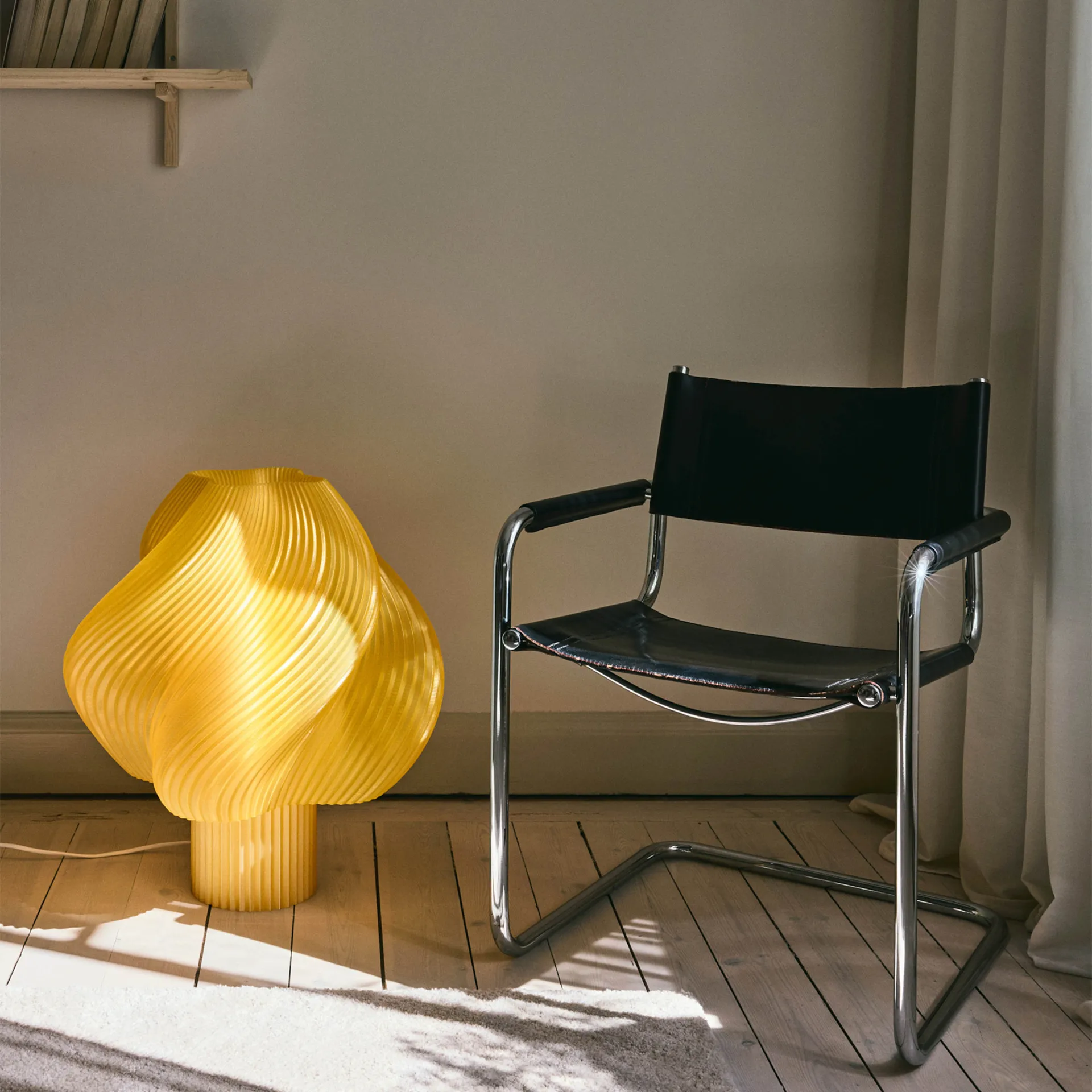 Soft Serve vloerlamp, Limoncello Sorbet, Mega, 63 cm Crème Atelier