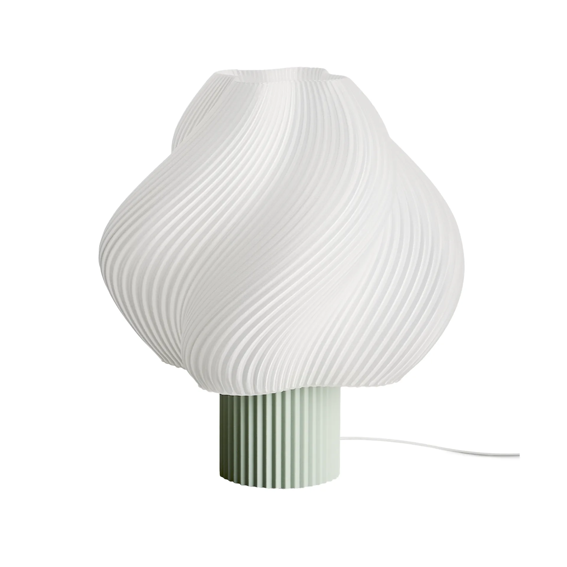 Soft Serve vloerlamp, Matcha, Mega, 63 cm Crème Atelier