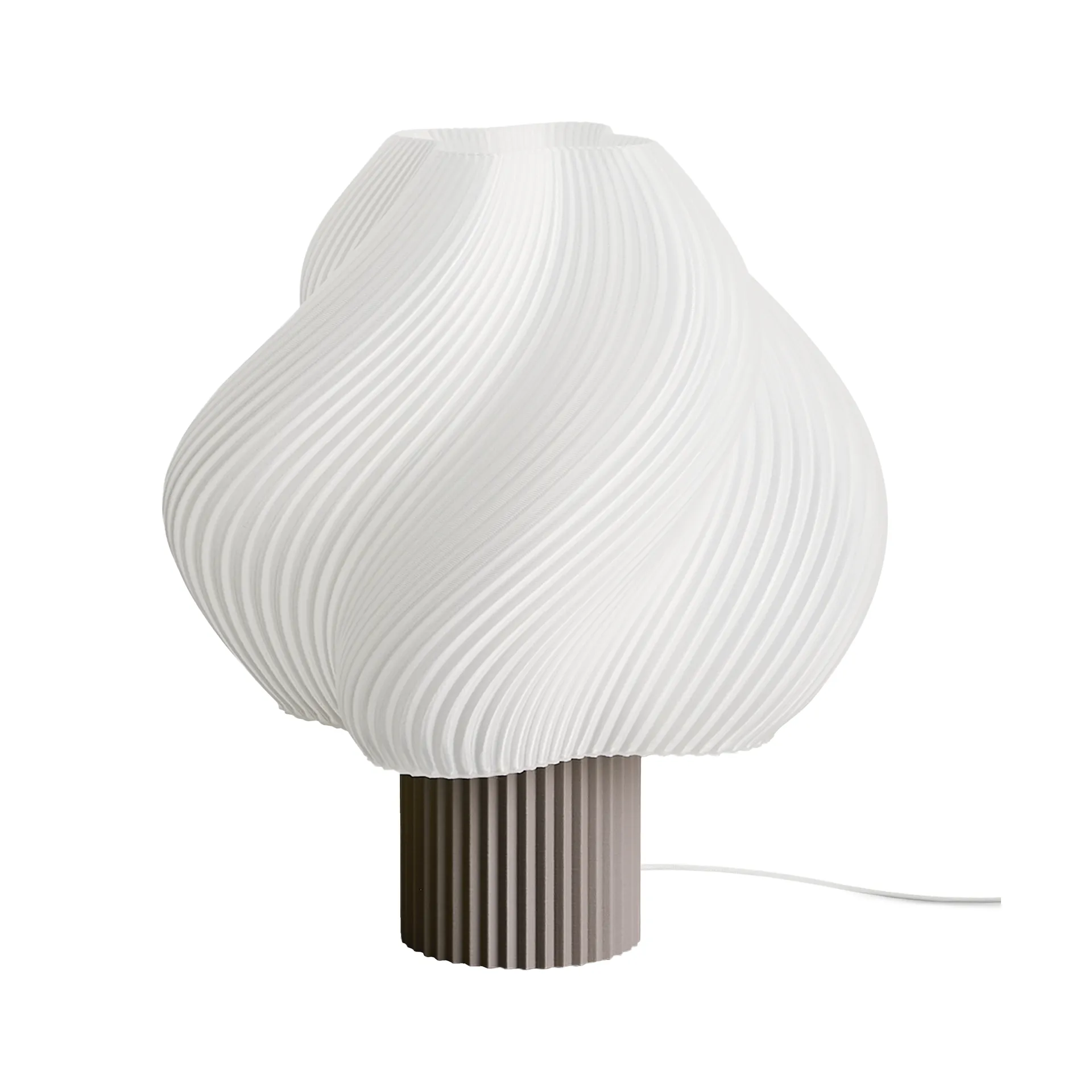 Soft Serve vloerlamp, Mocha, Mega, 63 cm Crème Atelier
