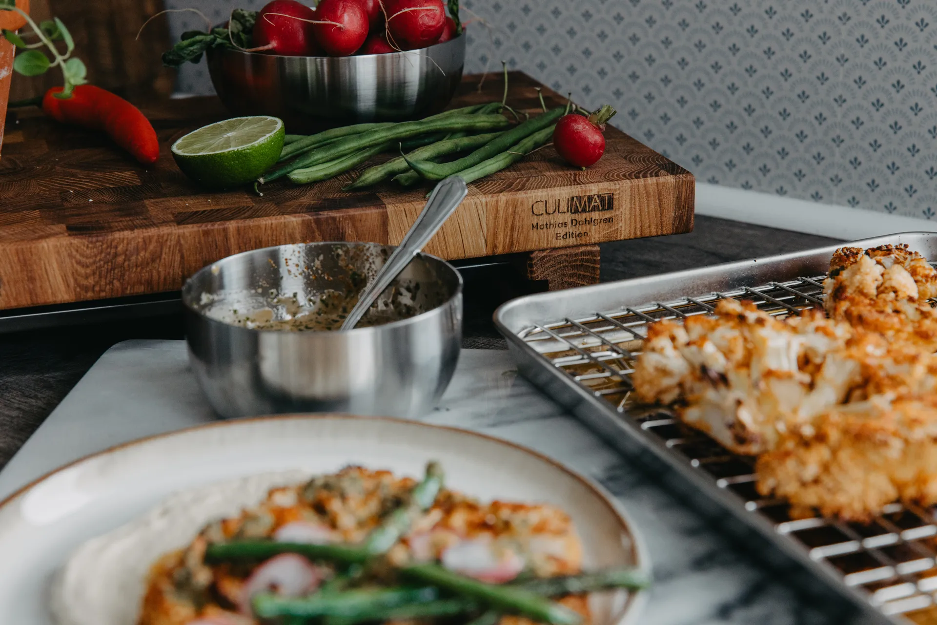 Culimat gastrotray met afkoelrek, 31,5x24,5x2,4cm Culimat