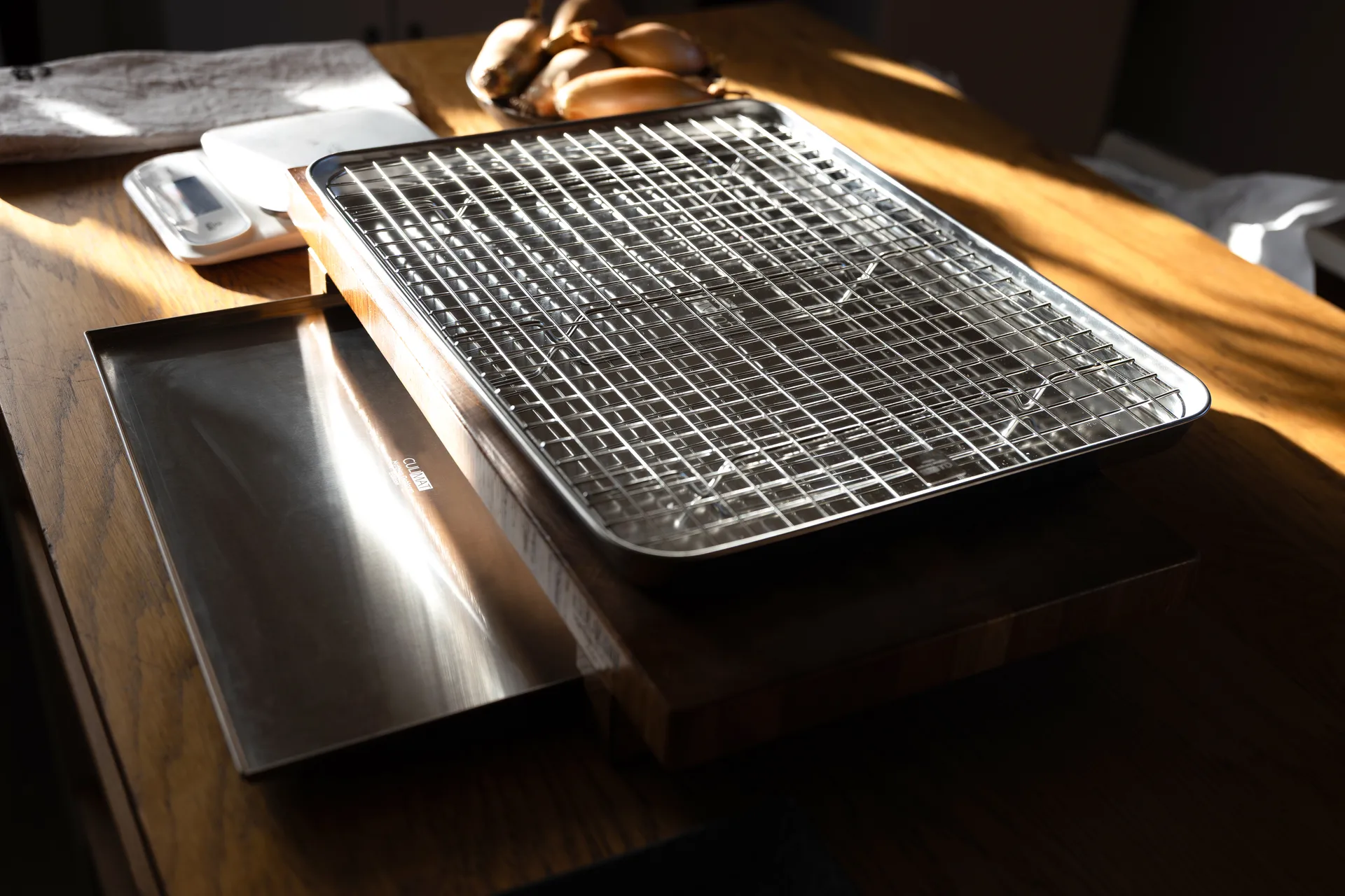 Culimat gastrotray met afkoelrek, Roestvrij staal, 40,5x30,5 cm Culimat