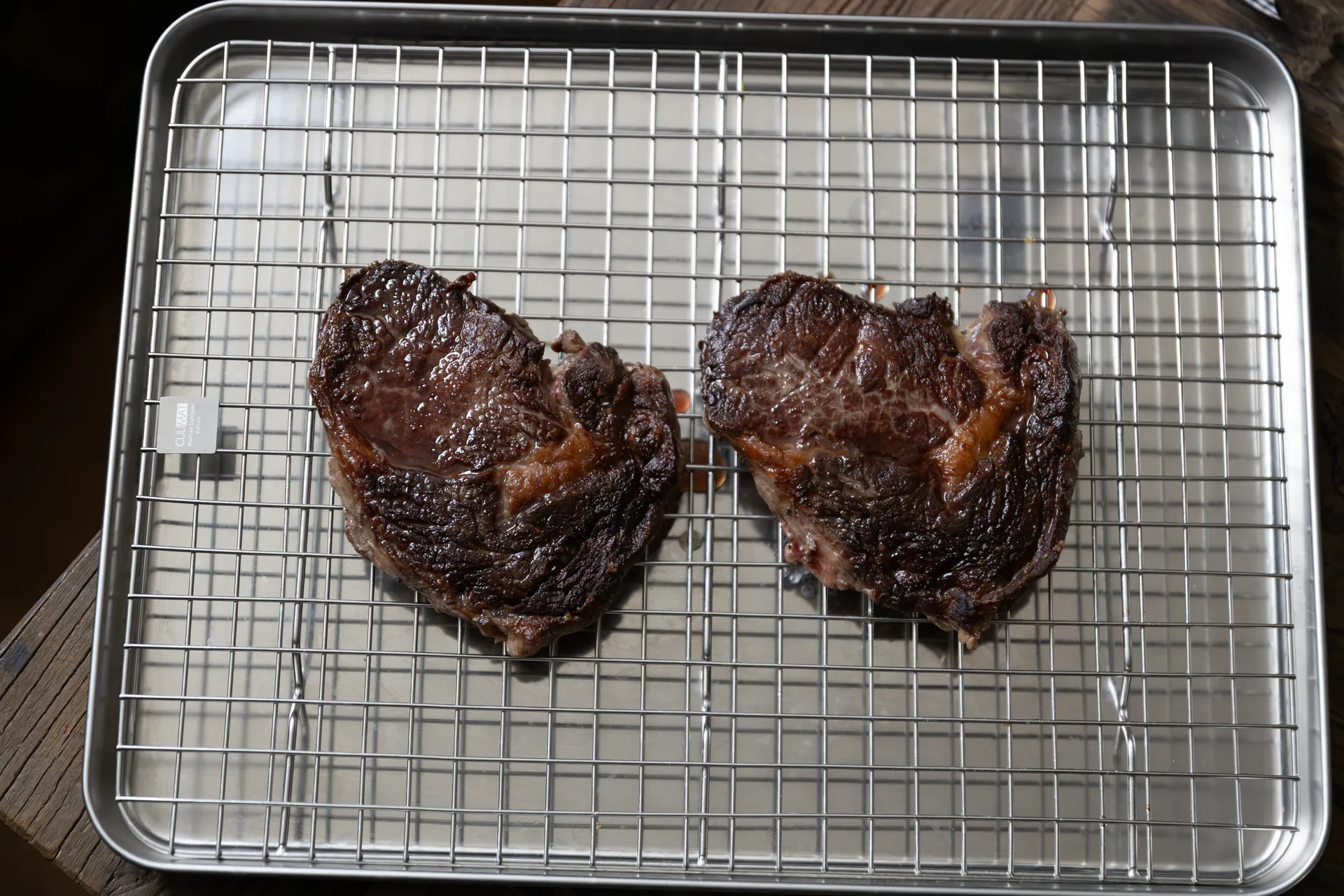 Culimat gastrotray met afkoelrek, Roestvrij staal, 40,5x30,5 cm Culimat