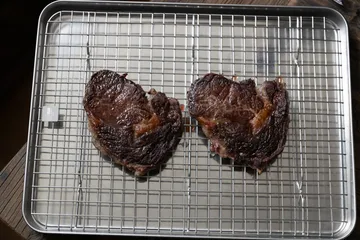 Culimat gastrotray met afkoelrek - Roestvrij staal, 40,5x30,5 cm - Culimat