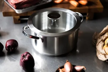Culimat kookpan - Roestvrij staal, glazen deksel, 3 L - Culimat