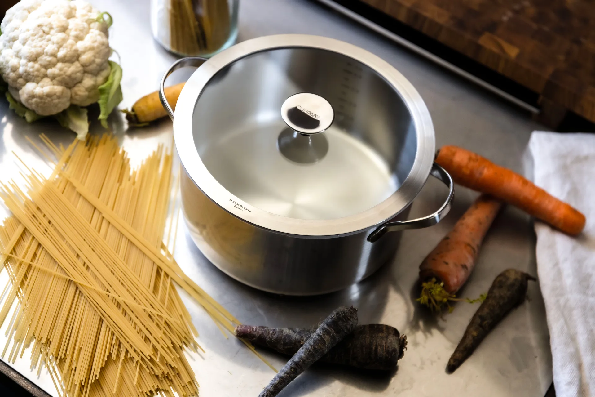 Culimat pannenset, Roestvrij staal, 3 delen Culimat