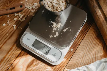 Digitale keukenweegschaal waterdicht - Wit-zilver - Culimat